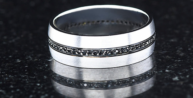 Mens Diamond Bands