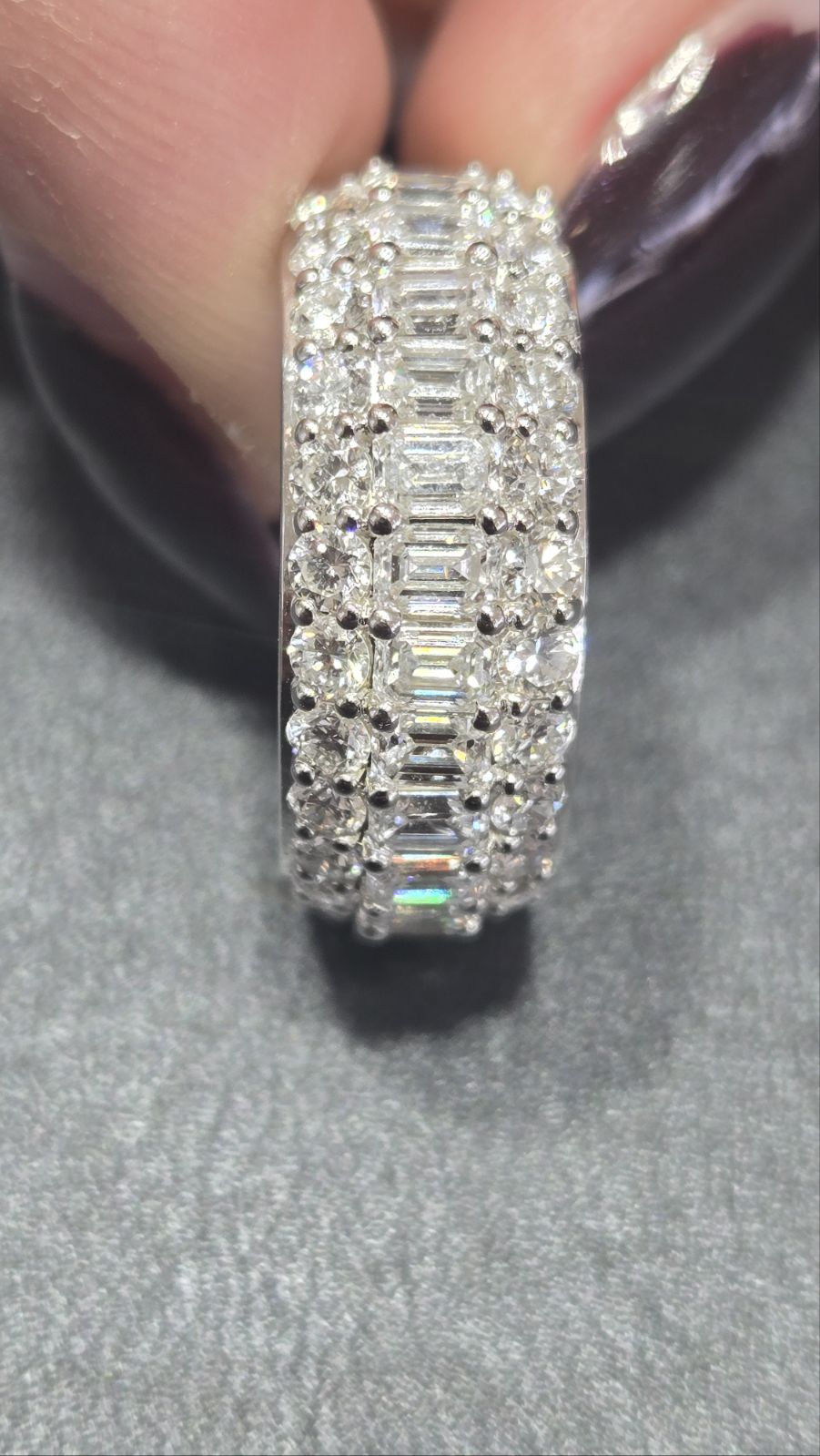 Emerald LAB Designer Ring