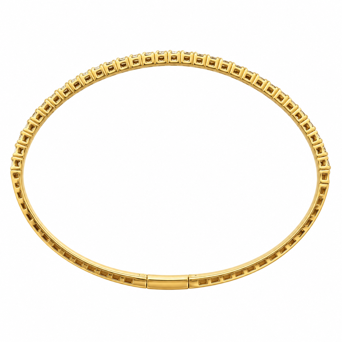 Flexible Diamond Bangle