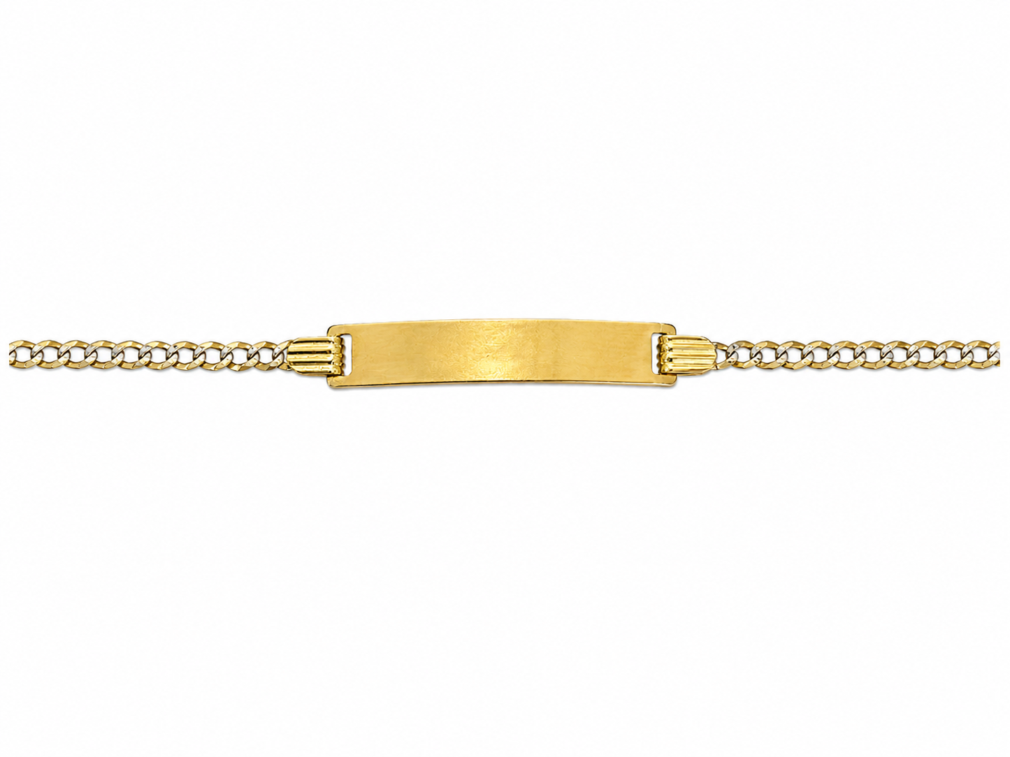 Cuban Diamond Pave Cut Baby Bracelet