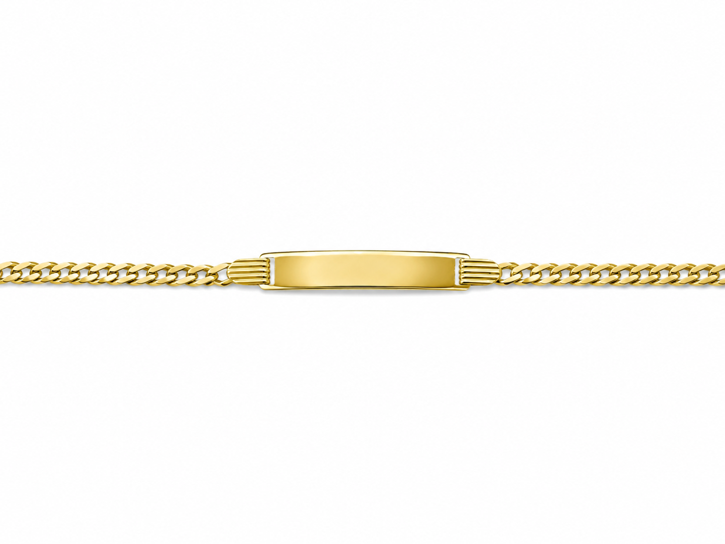 Flat Cuban Nameplate Baby Bracelet
