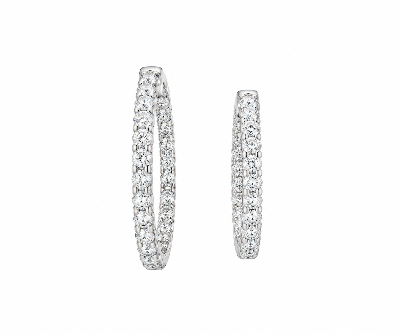 Intertwined Hoop Earrings