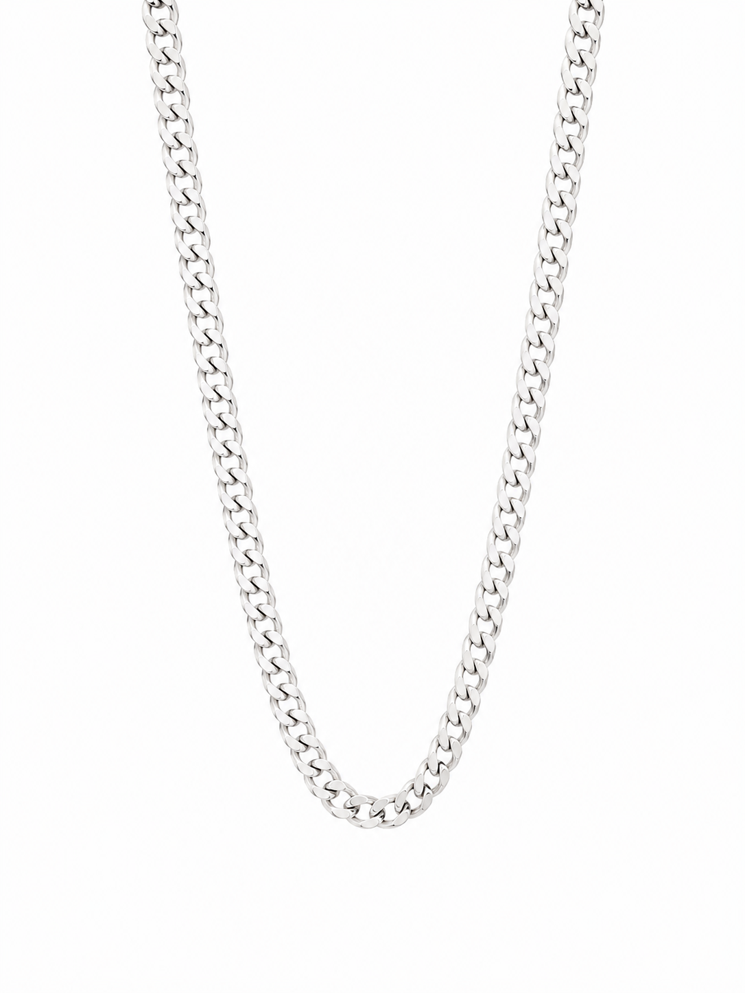 Diamond Cut Flat Cuban Link Chain
