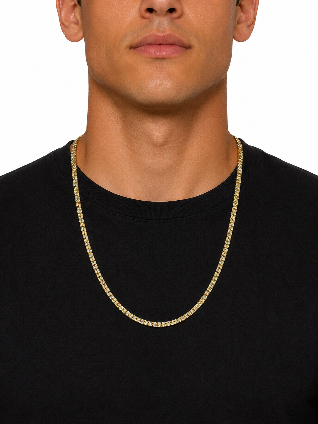 Ice Chain 14k Yellow Gold