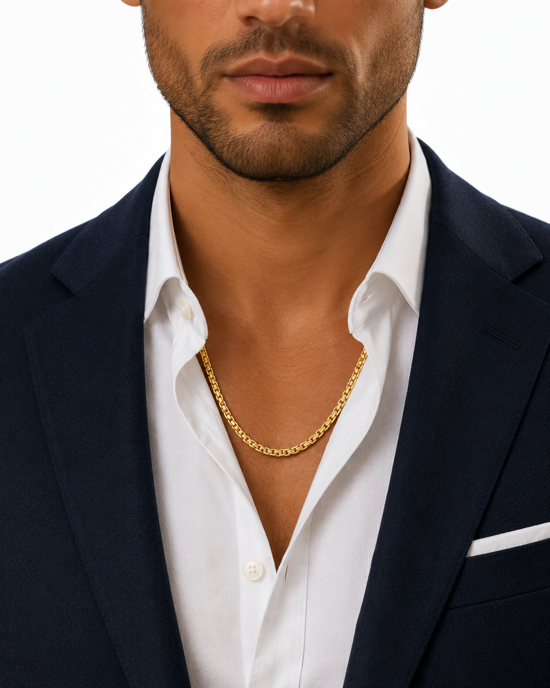 Solid Gold Box Chains