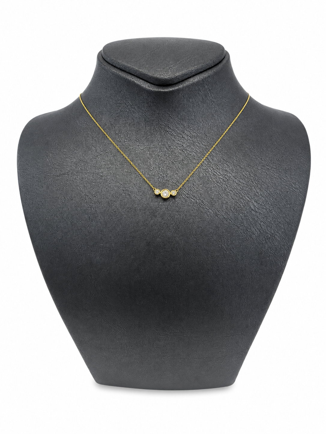 Solitaire .24 carat diamond set in 14k yellow gold