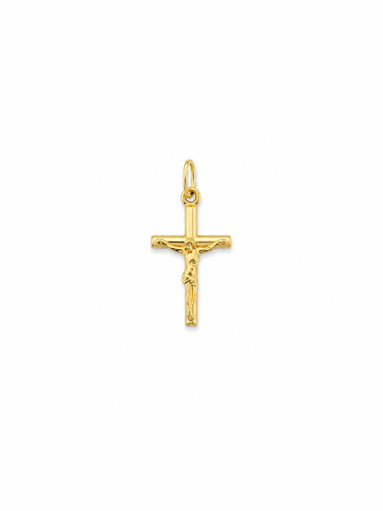 Yellow Gold Crucifix Pendant