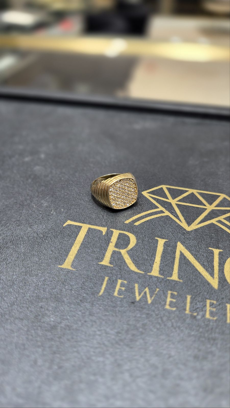 Custom Diamond Pinky Ring