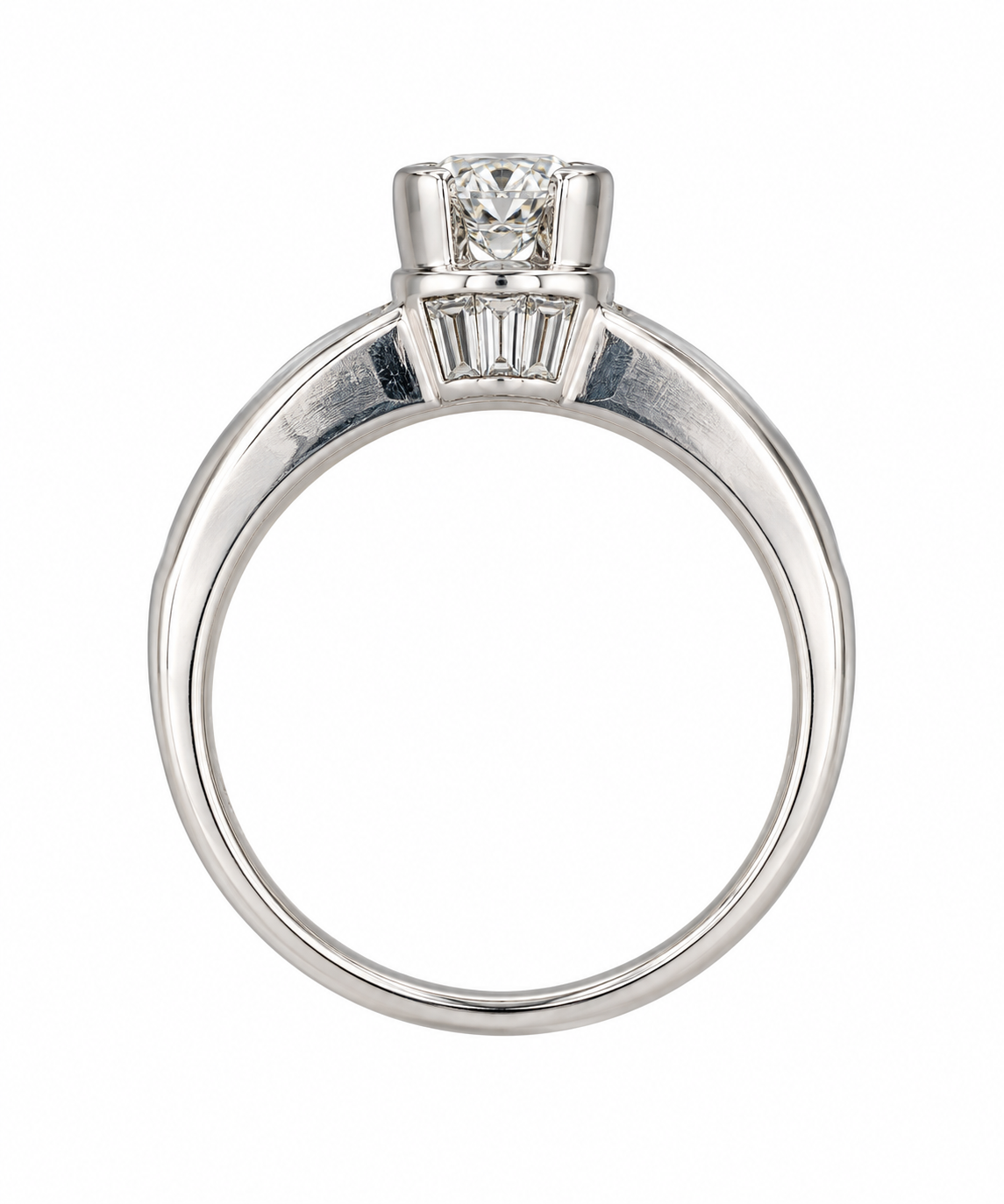 Channel Set Diamond Ring