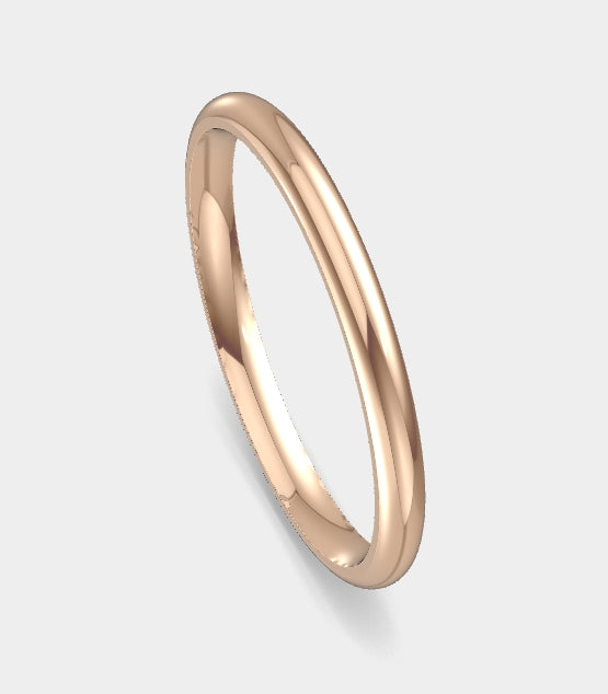 2mm Dome Band
