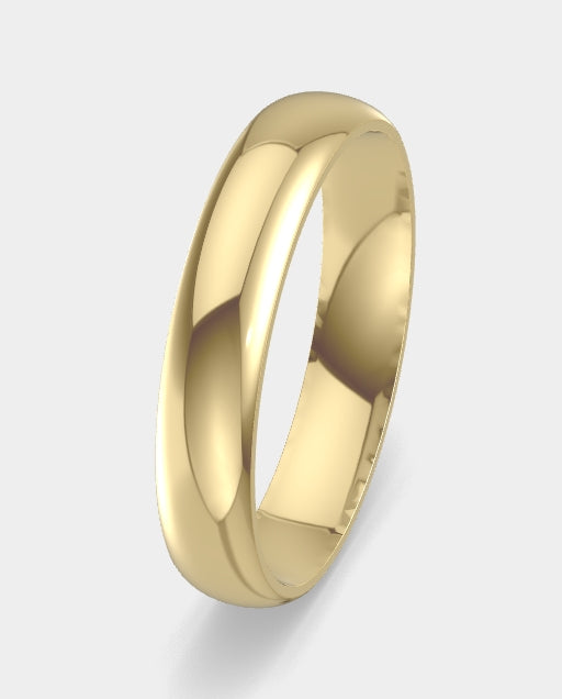 4mm Dome Band