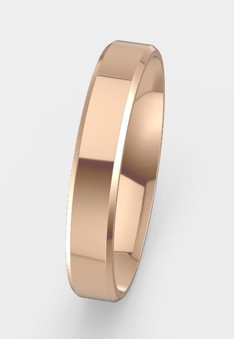 4mm Flat Bevel Band
