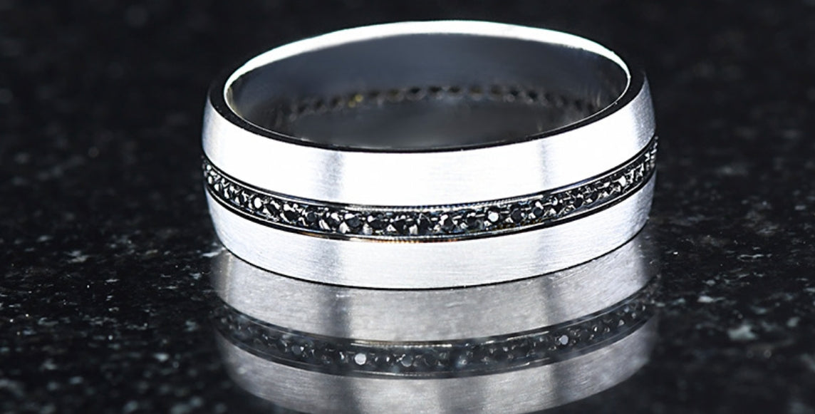 Mens Diamond Bands
