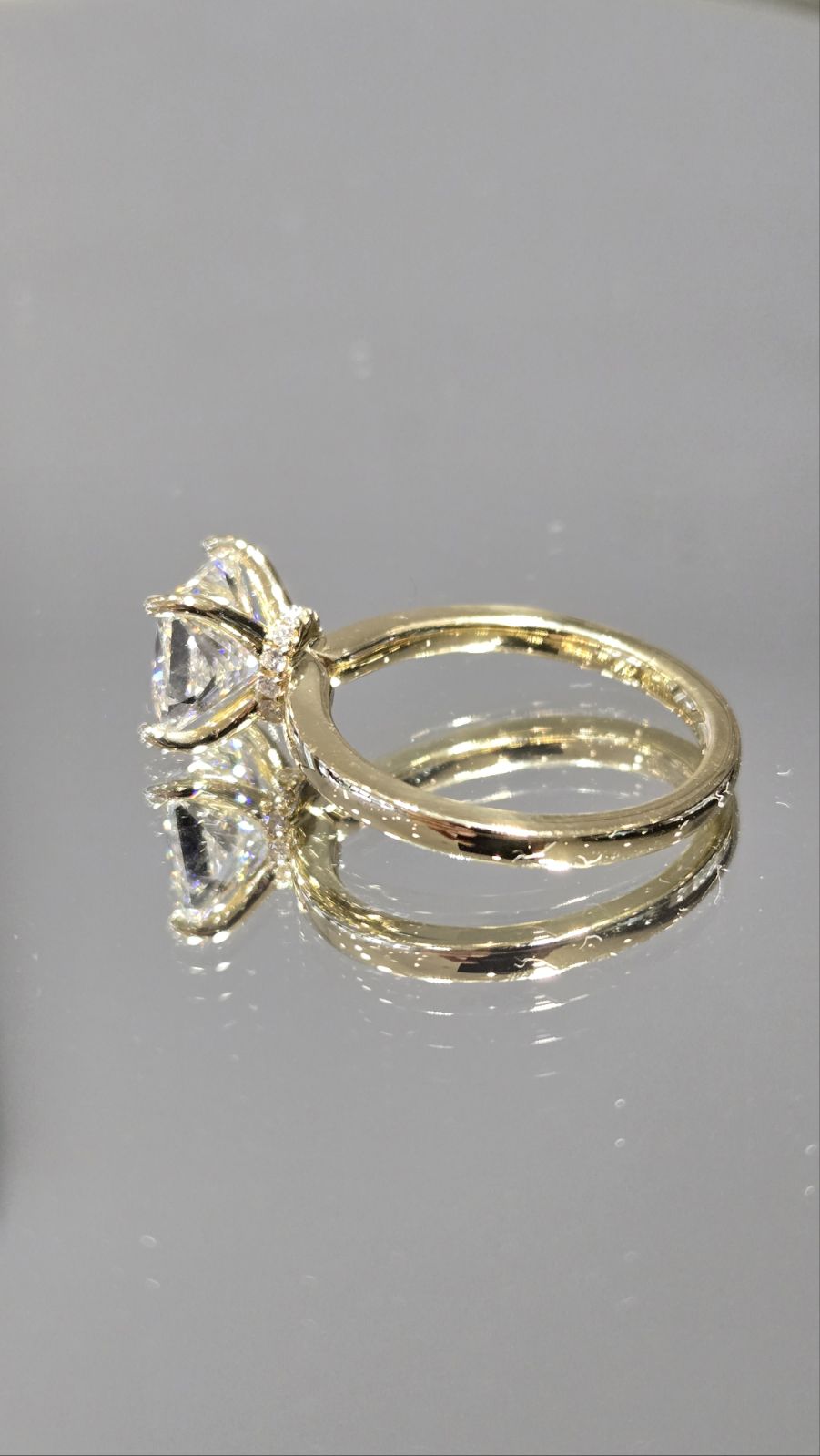 Princess Cut Diamond Solitaire Engagement Ring