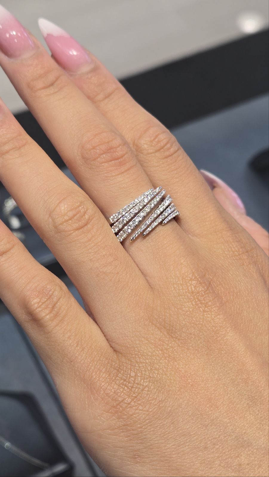 Ladies 1.1ct Fancy Diamond Ring