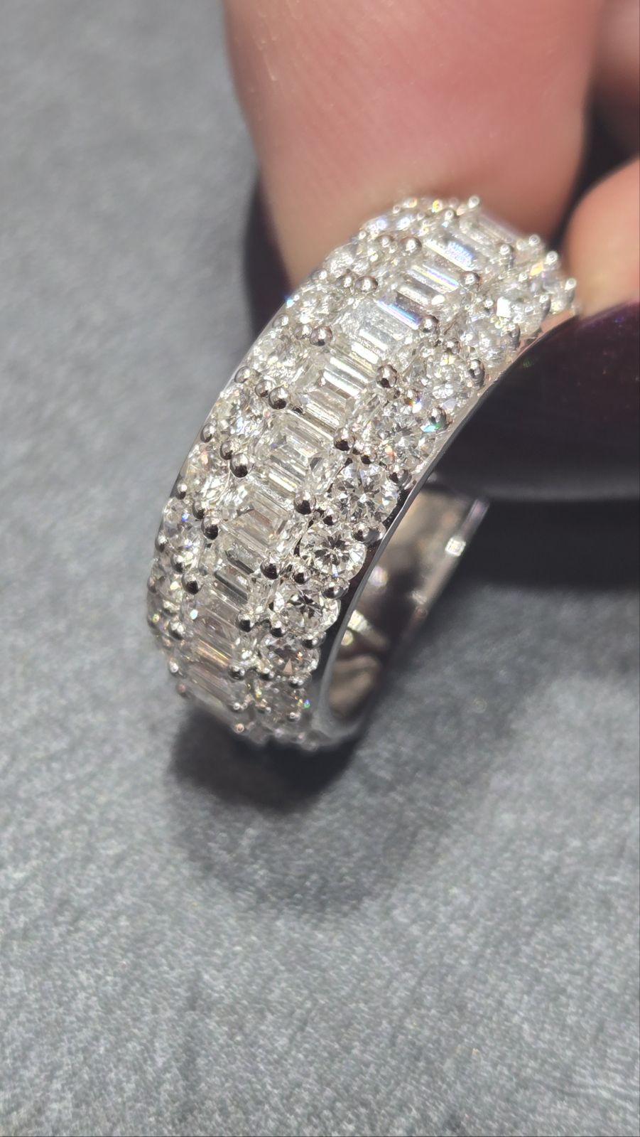 Emerald LAB Designer Ring