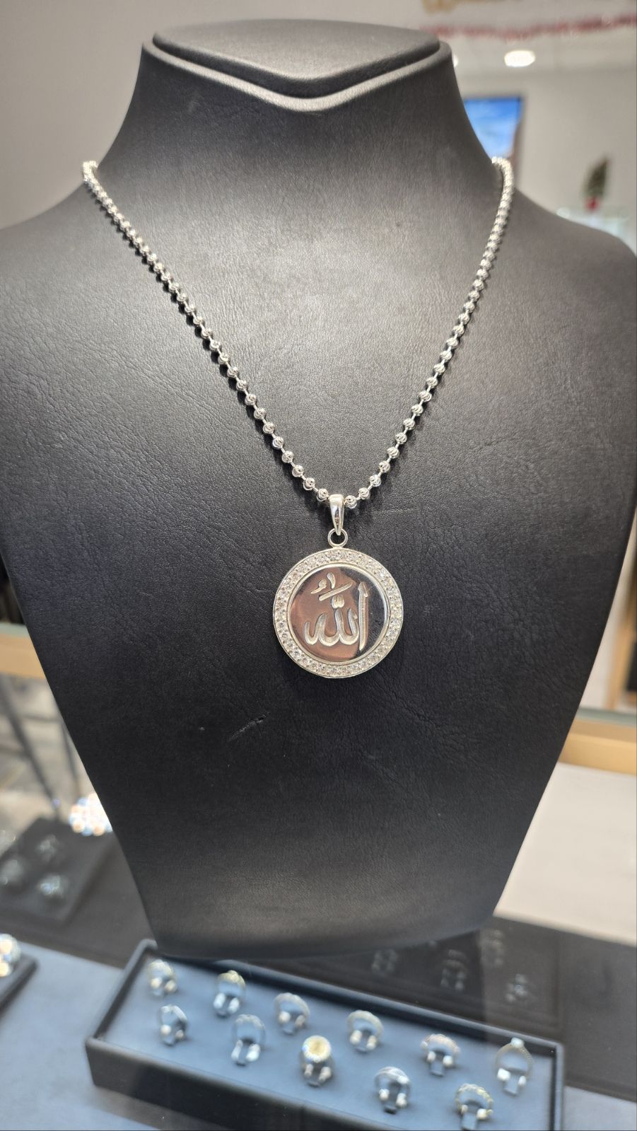 Allah Diamond Pendant
