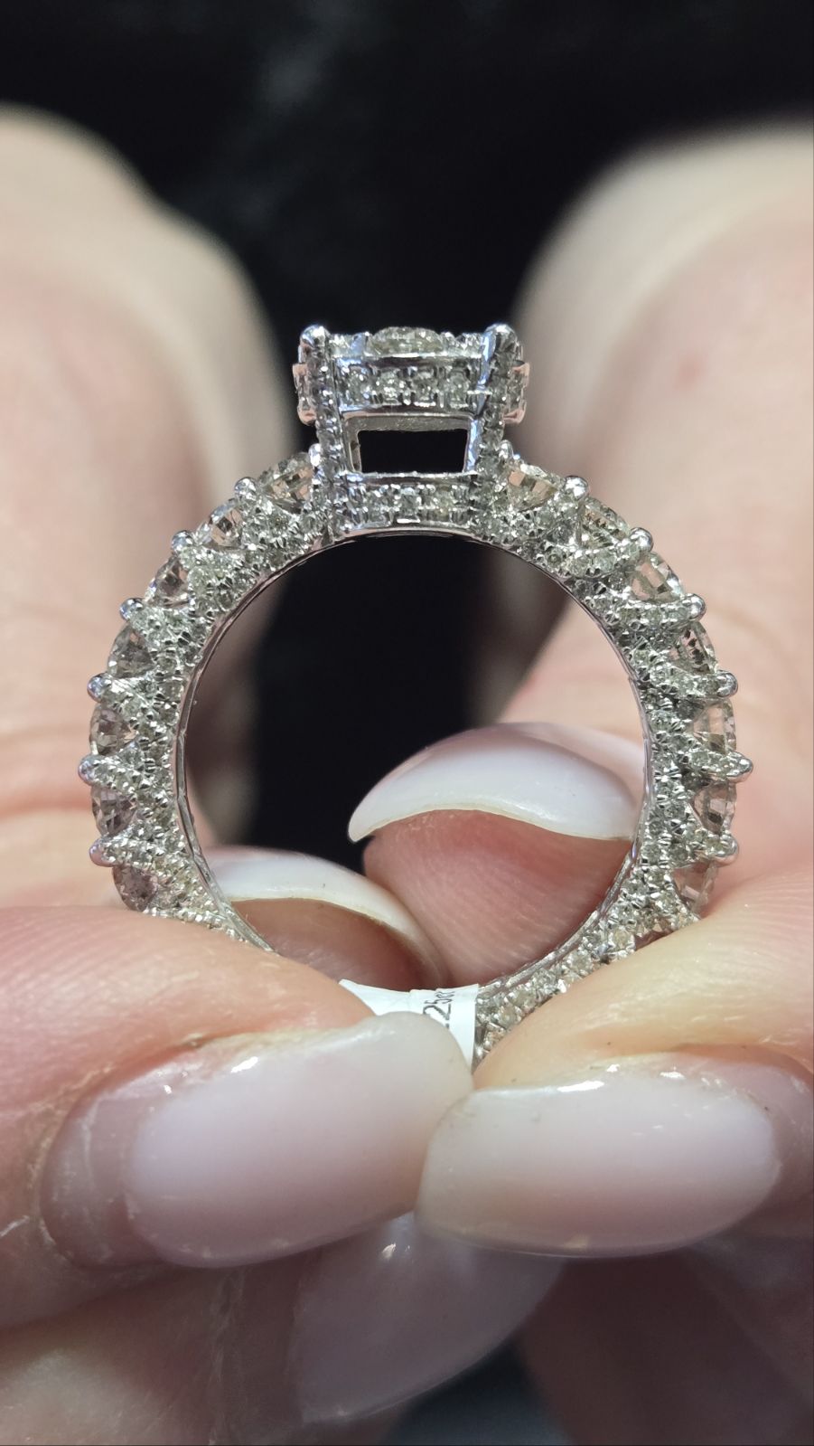 3.25cts Natural Diamond U Prong Style