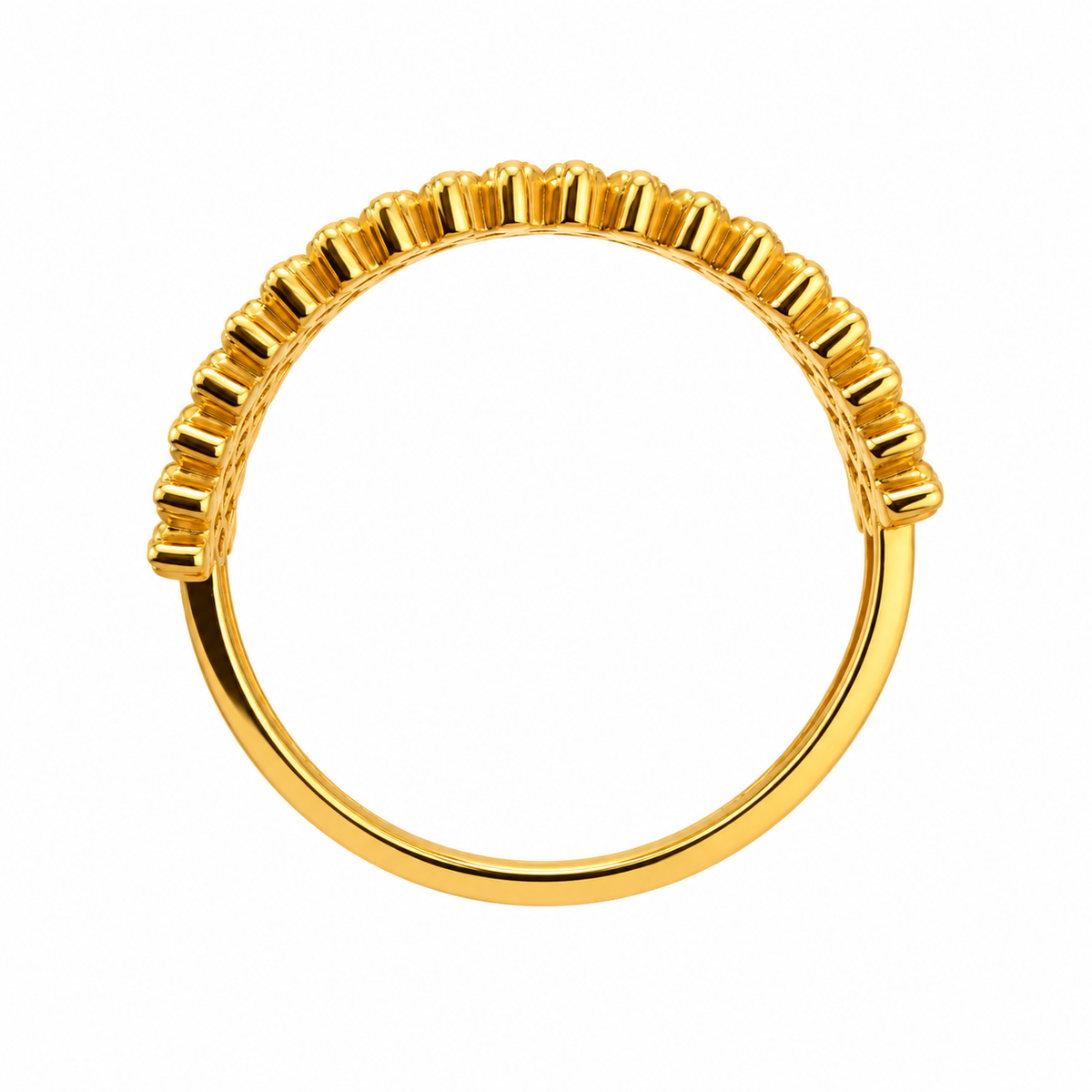 21k Gold Luxury Fashion Ring