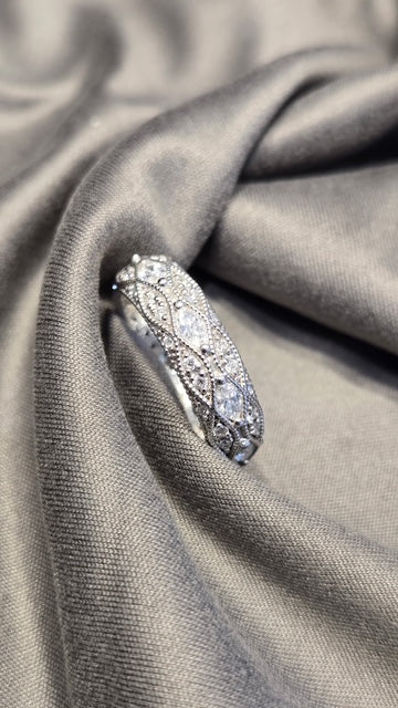 Eternity Designer Marque Vintage Wedding Band