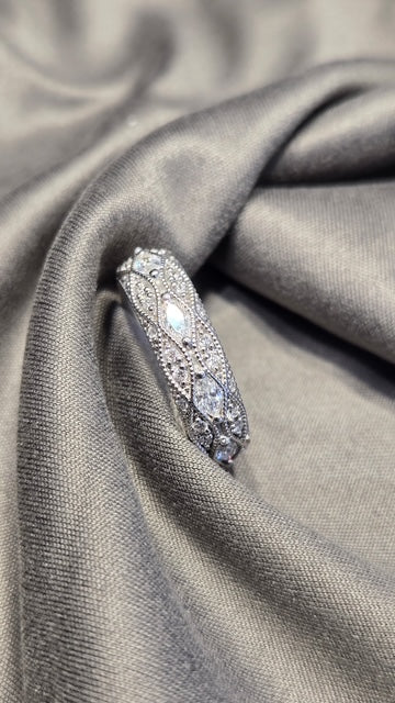 Eternity Designer Marque Vintage Wedding Band