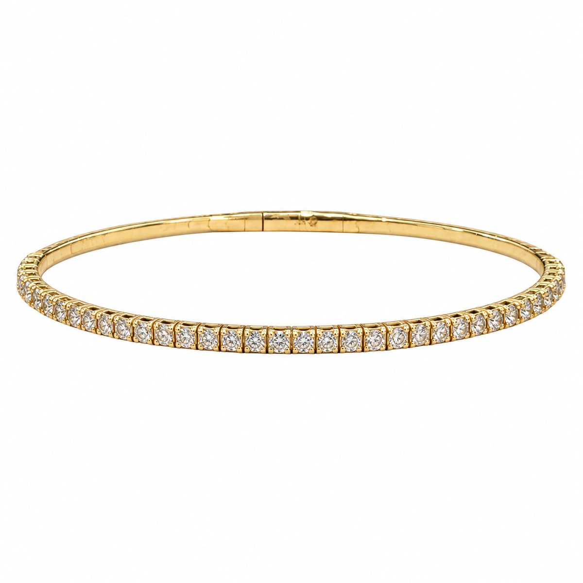 Flexible Diamond Bangle