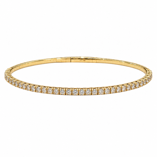 Flexible Diamond Bangle