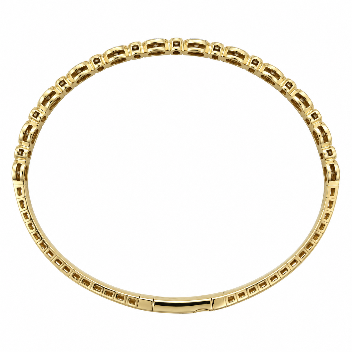 Diamond Leaf Shape Bangle
