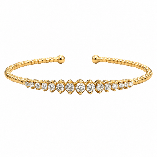 Graduating Diamond Bangle
