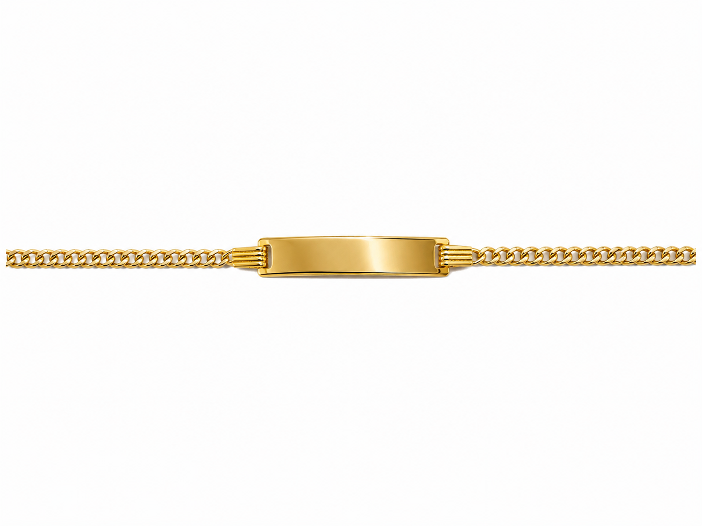 Lite Cuban Nameplate Baby Bracelet