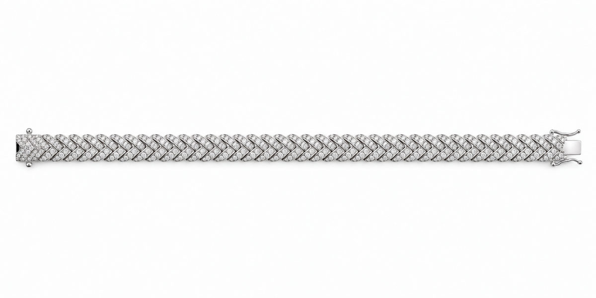 Natural Diamond Luxury Bracelet