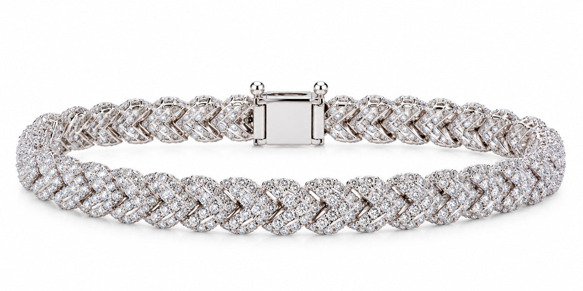 Natural Diamond Luxury Bracelet