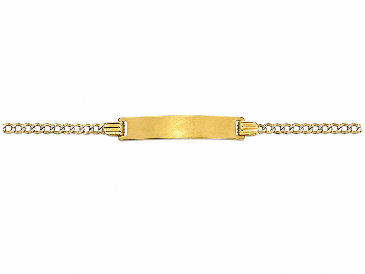Cuban Diamond Pave Cut Baby Bracelet