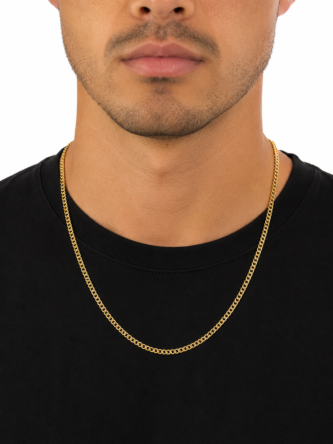 Diamond Cut Curb Chain