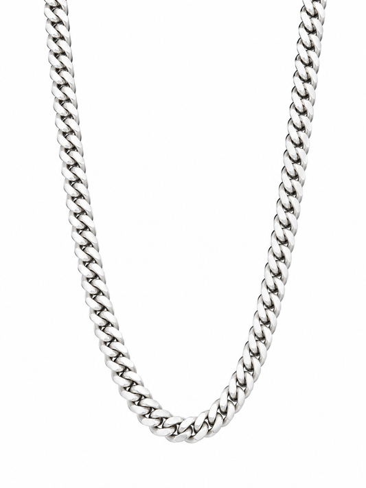 6.92mm Silver Miami Cuban Chain
