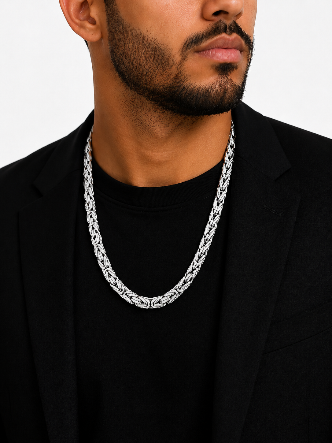 Silver Byzantine Chain