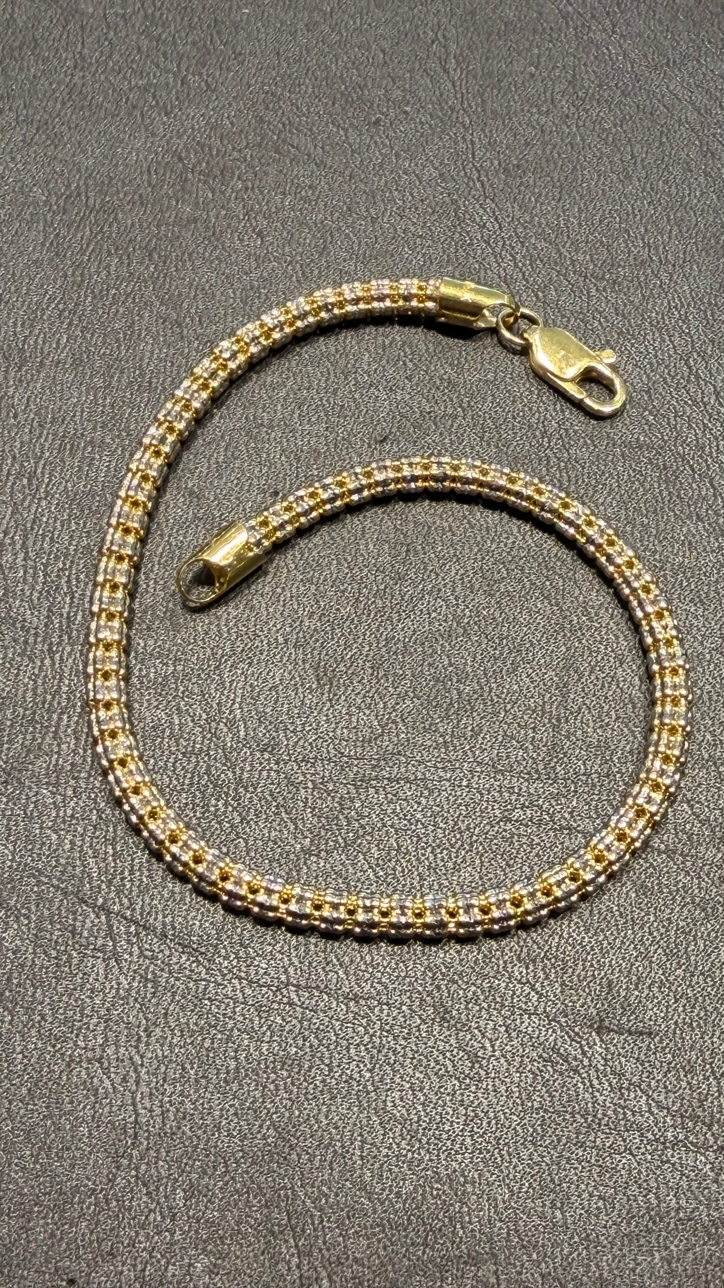 Ice Barrel Bracelet 14kY