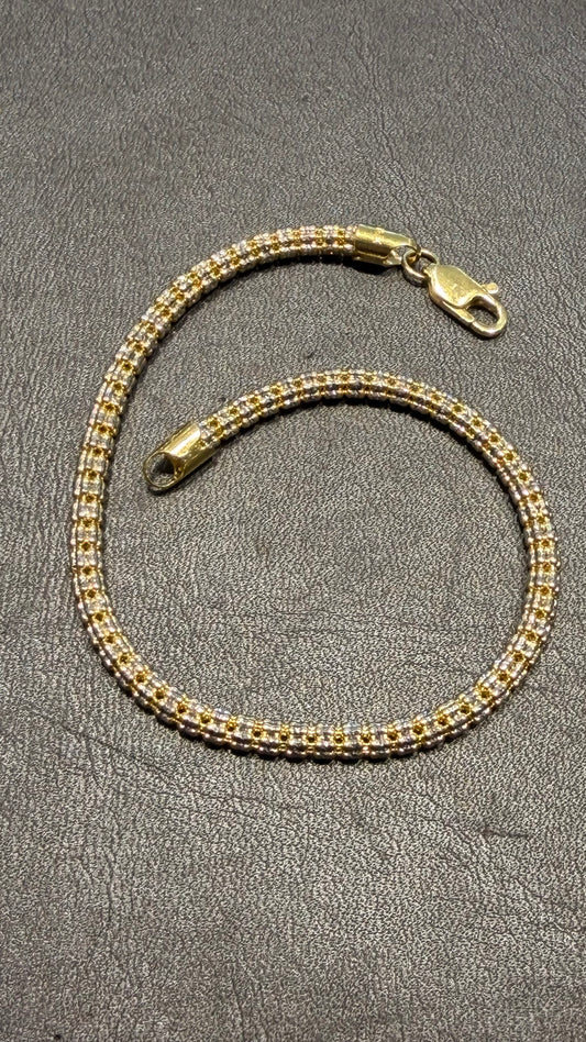 Ice Barrel Bracelet 14kY
