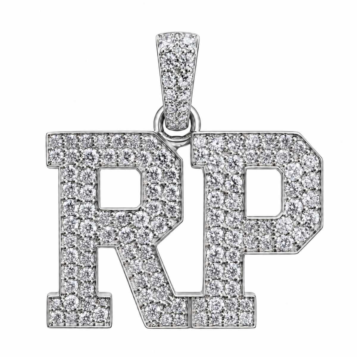 Custom Initial Diamond Pendant
