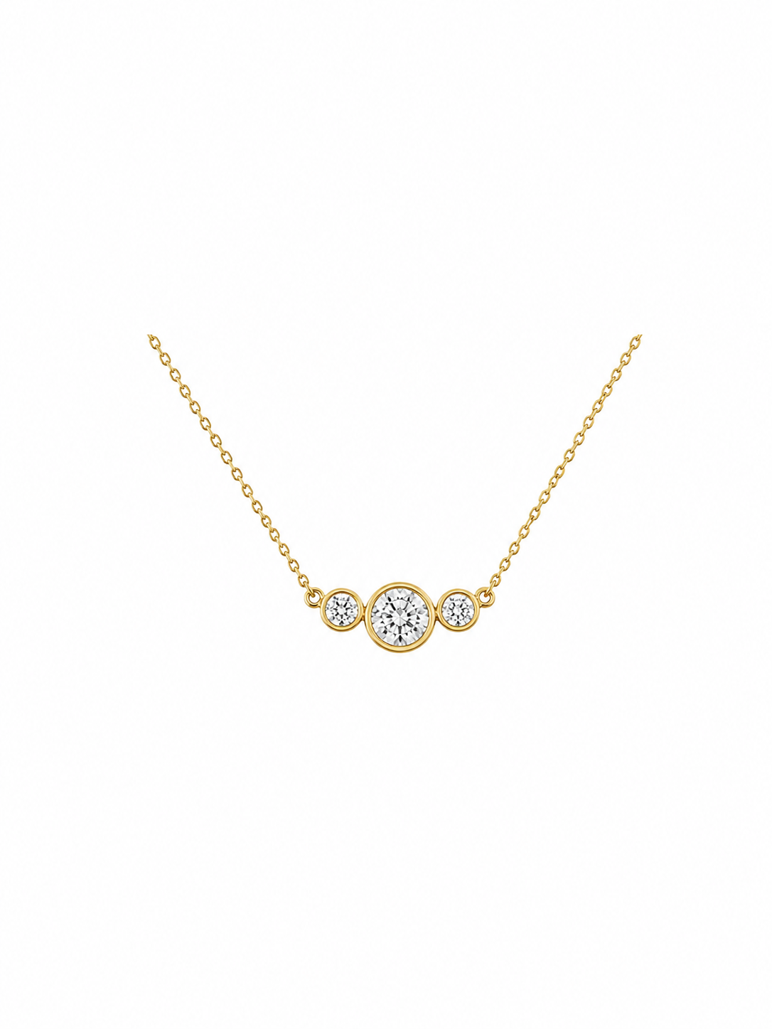 Solitaire .24 carat diamond set in 14k yellow gold