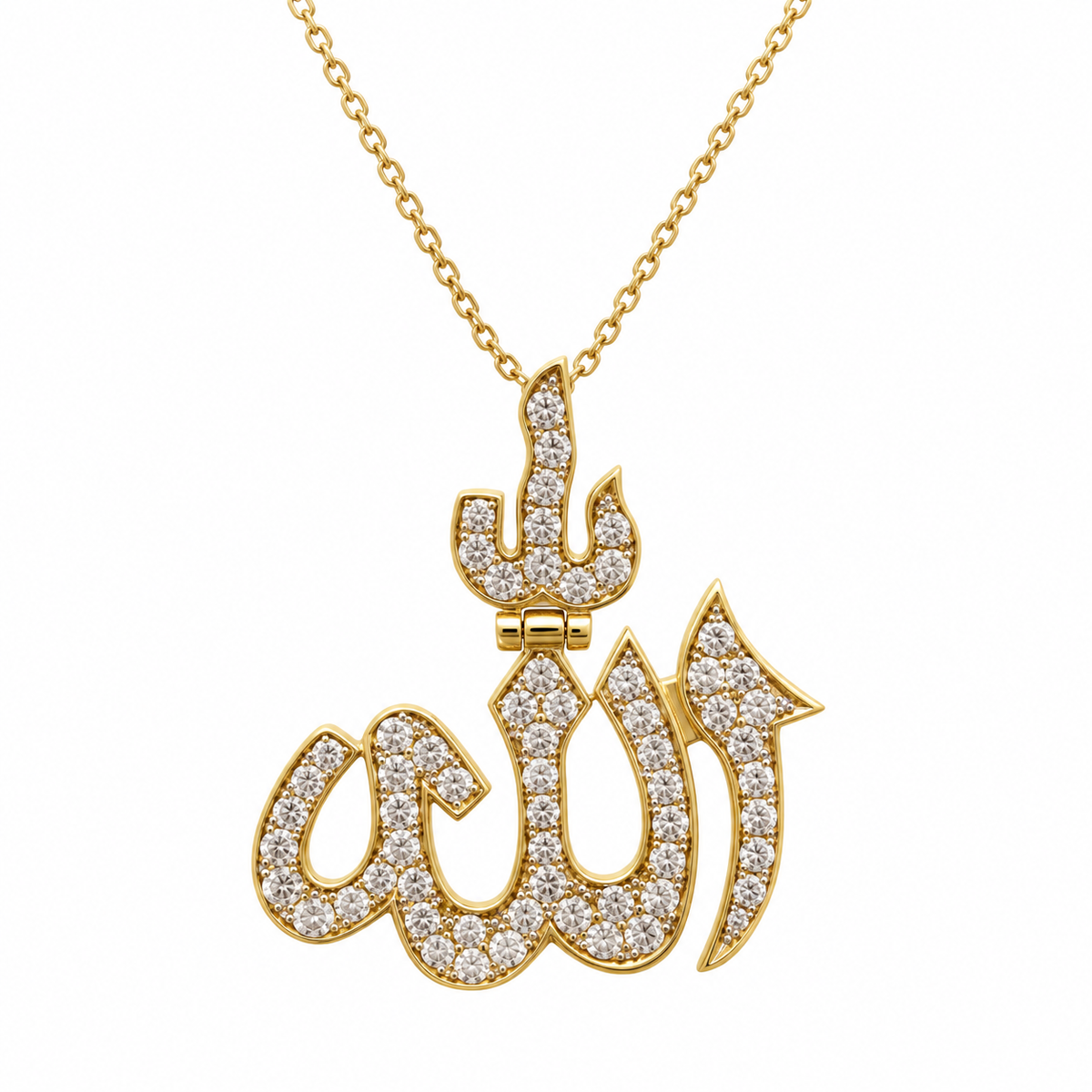 Diamond Allah Pendant