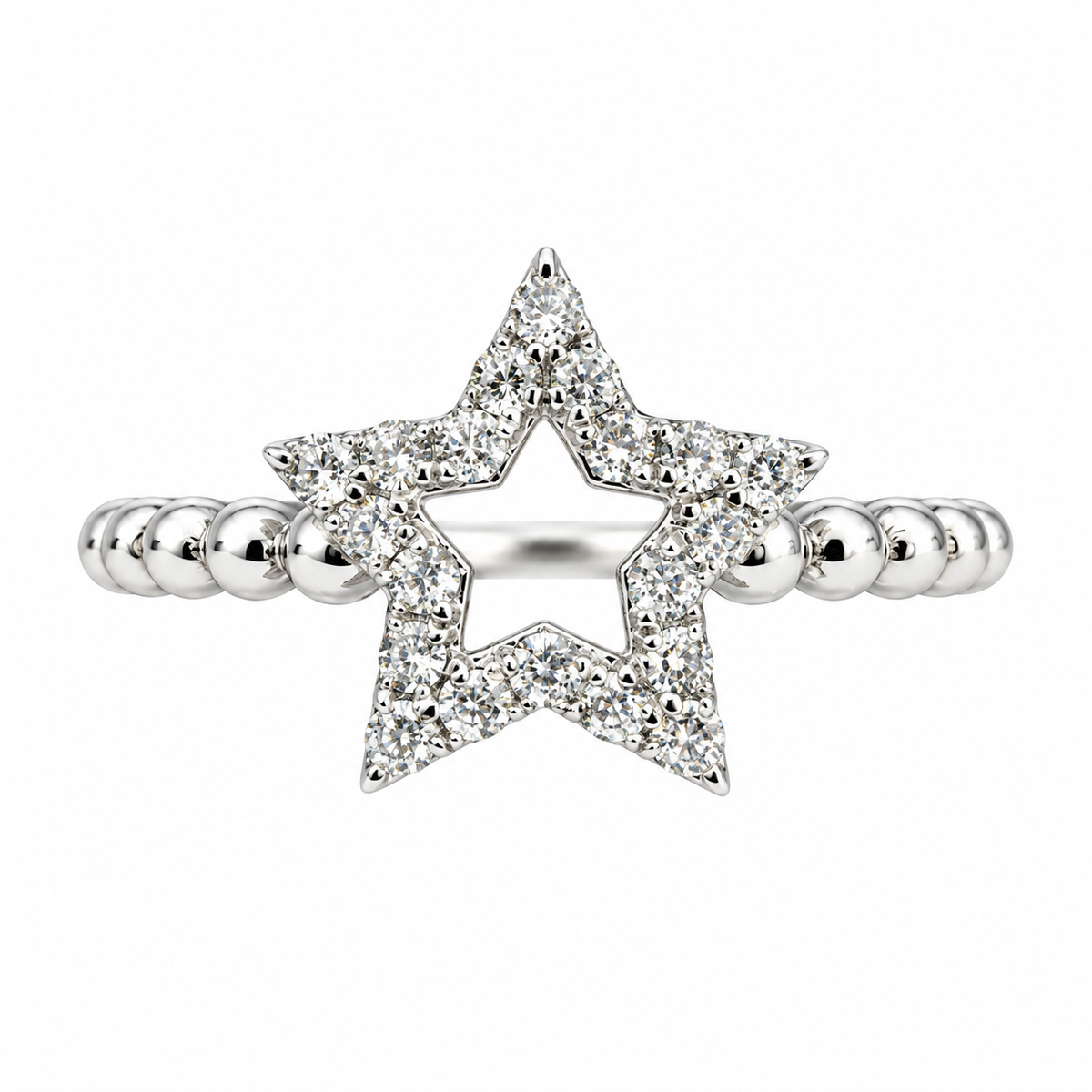 Diamond Star Fashion Ring