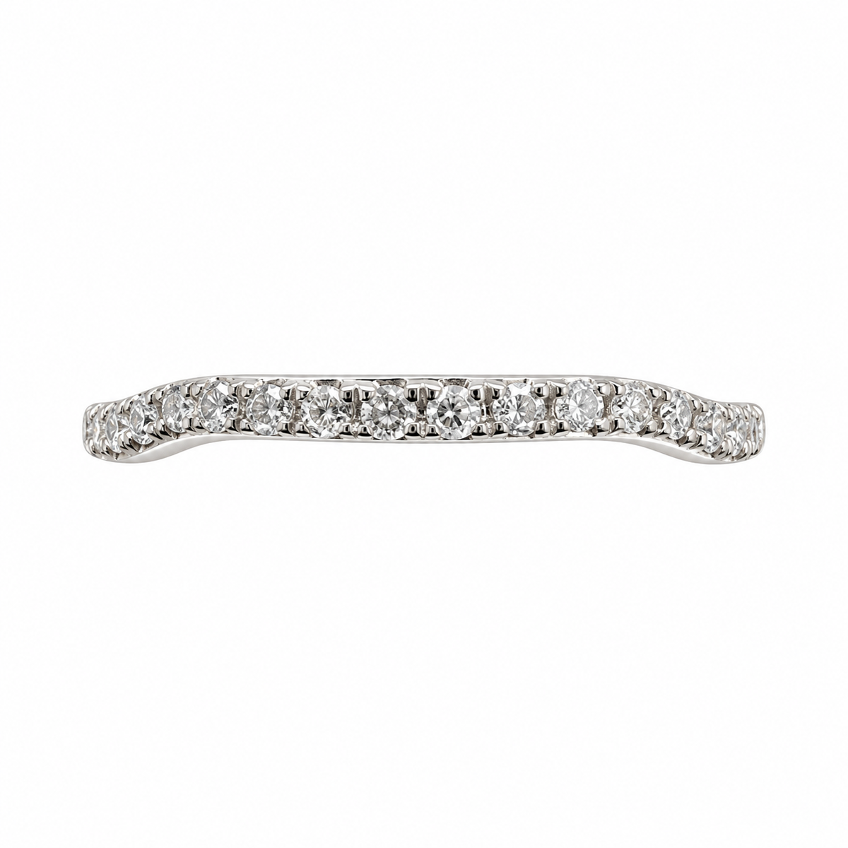 Tiara Set Double Halo Bridal Rings