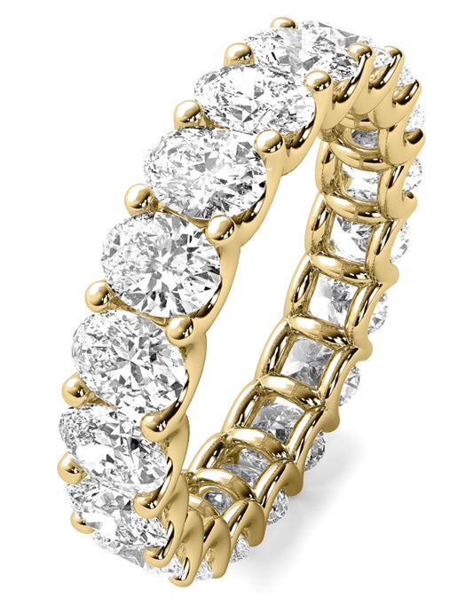2.5ct - 3ct Oval U Prong Eternity Band