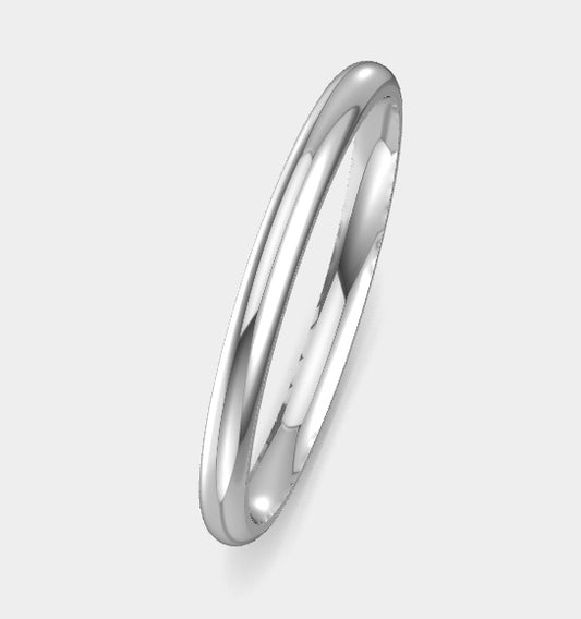 2mm Dome Band