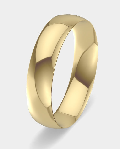 5mm Light Dome Band
