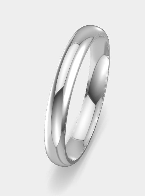 3mm Dome Band