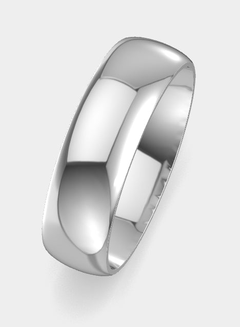 6mm Dome Band
