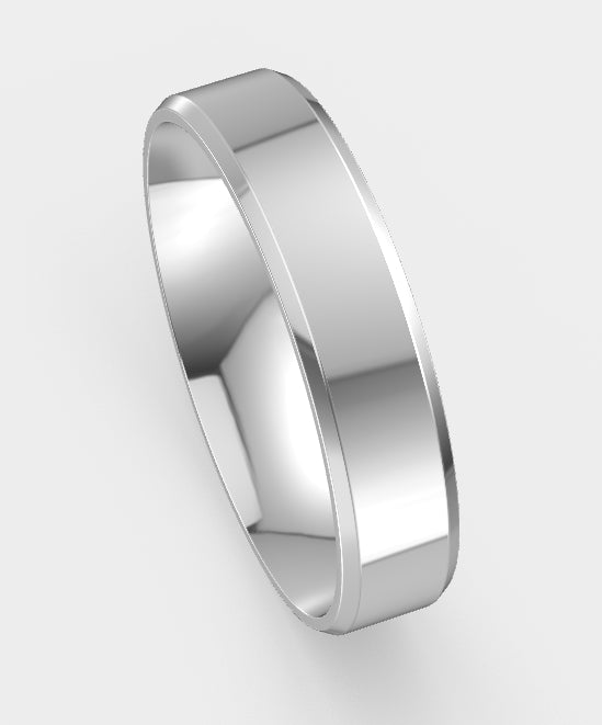 5mm Flat Bevel Band