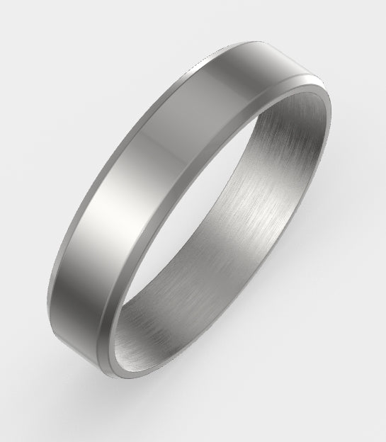 5mm Flat Bevel Band